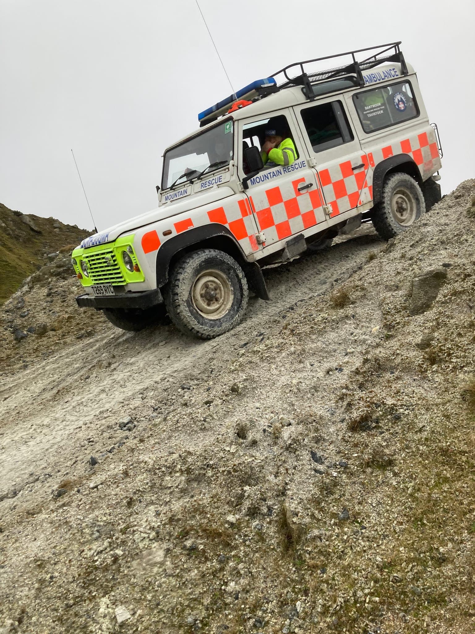 Former 63 off-road rescue vehicle