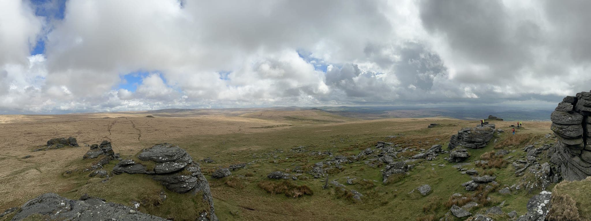The rescue team on Dartmoor
